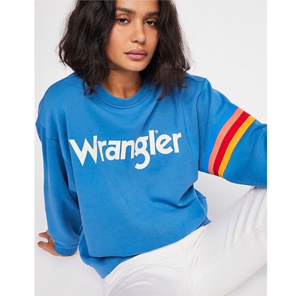 Free People x Wrangler Retro Logo Sweatshirt